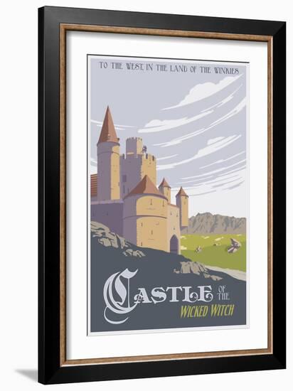 Witche’s Castle Travel-Steve Thomas-Framed Giclee Print