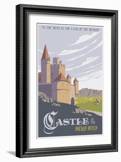 Witche’s Castle Travel-Steve Thomas-Framed Giclee Print