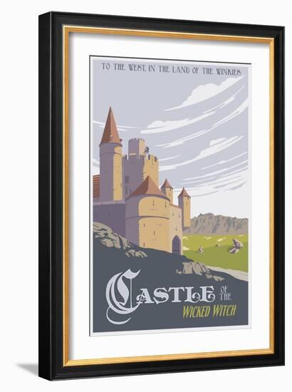 Witche’s Castle Travel-Steve Thomas-Framed Giclee Print
