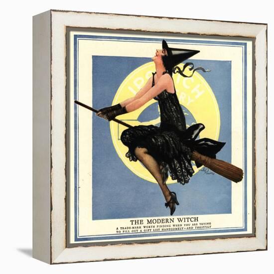 Witches at Halloween, USA, 1920-null-Framed Premier Image Canvas