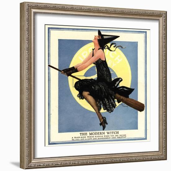 Witches at Halloween, USA, 1920-null-Framed Giclee Print