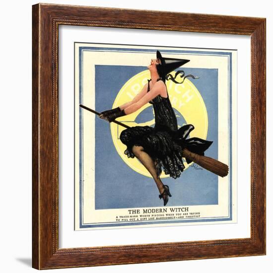 Witches at Halloween, USA, 1920-null-Framed Giclee Print