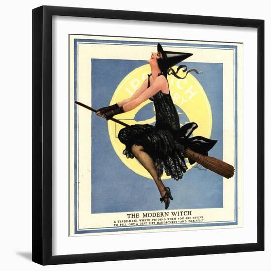 Witches at Halloween, USA, 1920-null-Framed Giclee Print