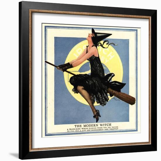 Witches at Halloween, USA, 1920-null-Framed Giclee Print