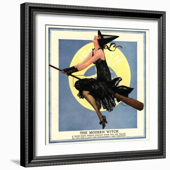 Witches at Halloween, USA, 1920-null-Framed Giclee Print