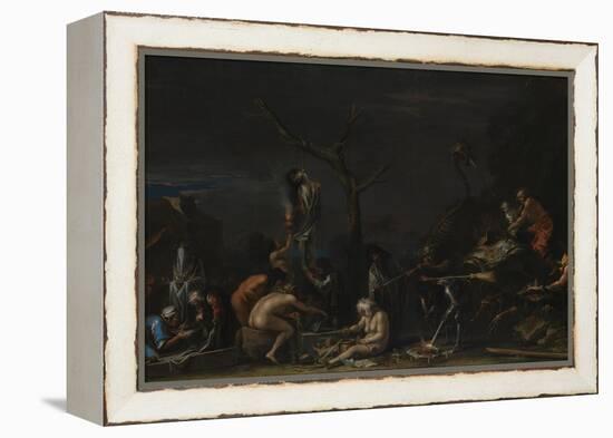 Witches at their Incantations, C. 1646-Salvatore Rosa-Framed Premier Image Canvas