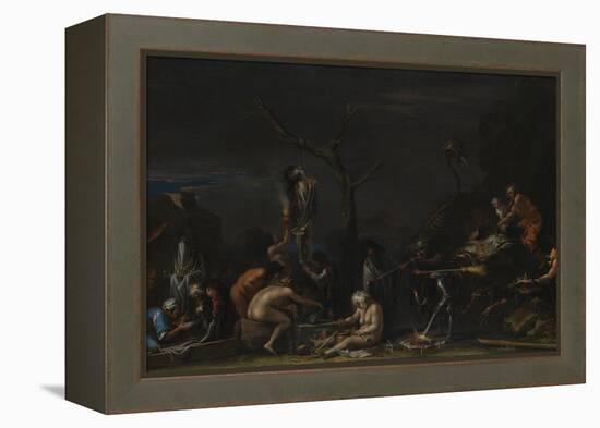 Witches at their Incantations, C. 1646-Salvatore Rosa-Framed Premier Image Canvas