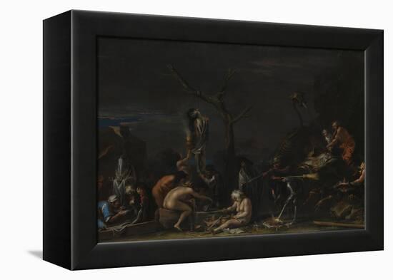 Witches at their Incantations, C. 1646-Salvatore Rosa-Framed Premier Image Canvas