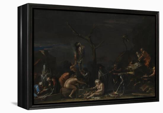 Witches at their Incantations, C. 1646-Salvatore Rosa-Framed Premier Image Canvas