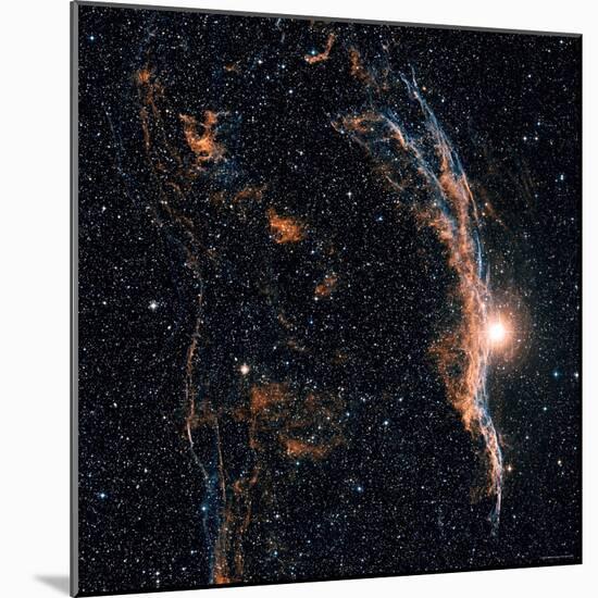 Witches Broom Nebula and Veil Nebula-Stocktrek Images-Mounted Photographic Print