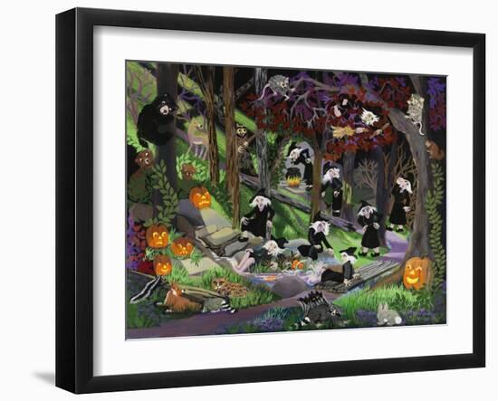Witches in the Holler-Carol Salas-Framed Giclee Print