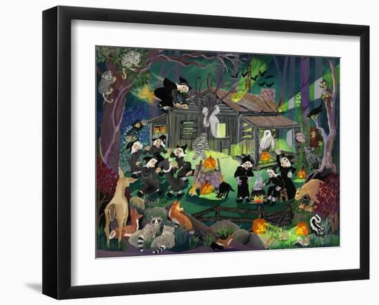 Witches in the Woods-Carol Salas-Framed Giclee Print