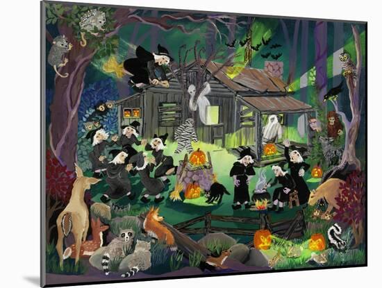 Witches in the Woods-Carol Salas-Mounted Giclee Print