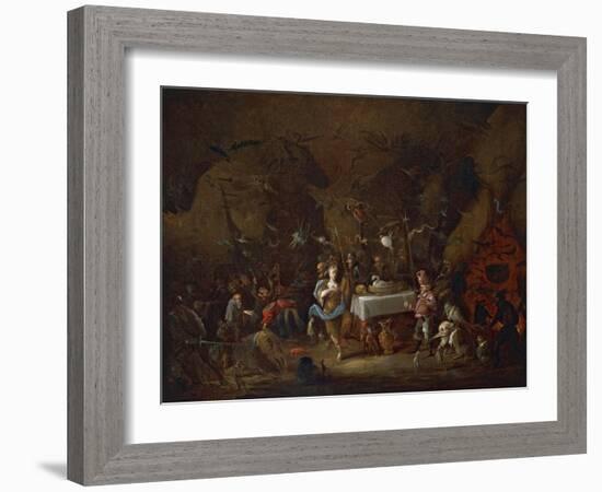 Witches Meet-Giuseppe Bernardino Bison-Framed Giclee Print