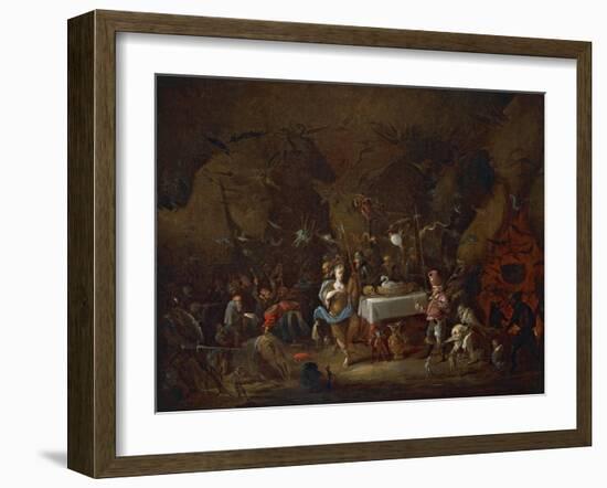 Witches Meet-Giuseppe Bernardino Bison-Framed Giclee Print