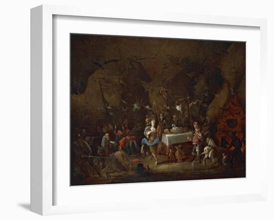 Witches Meet-Giuseppe Bernardino Bison-Framed Giclee Print