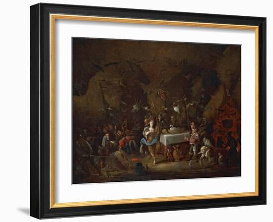 Witches Meet-Giuseppe Bernardino Bison-Framed Giclee Print