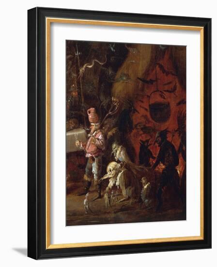 Witches Meet-Giuseppe Bernardino Bison-Framed Giclee Print