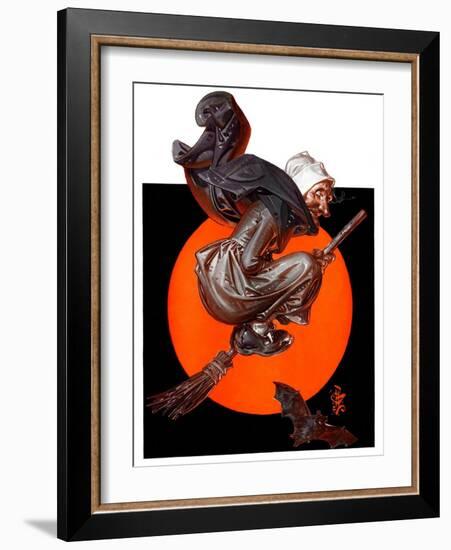 "Witches Night Out,"October 27, 1923-Joseph Christian Leyendecker-Framed Giclee Print