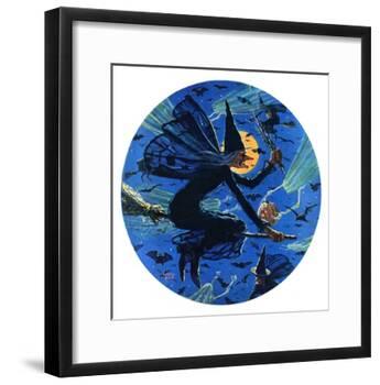 "Witches Night Out,"October 29, 1927-Eugene Iverd-Framed Giclee Print