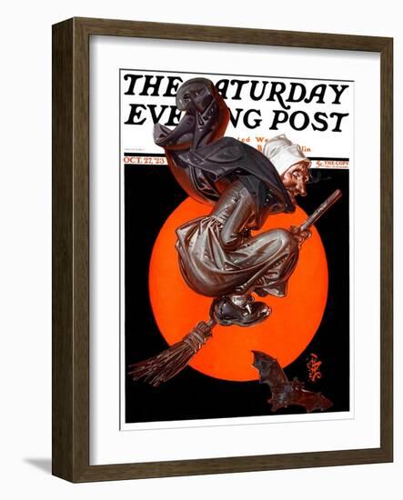 "Witches Night Out," Saturday Evening Post Cover, October 27, 1923-Joseph Christian Leyendecker-Framed Giclee Print