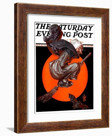 "Witches Night Out," Saturday Evening Post Cover, October 27, 1923-Joseph Christian Leyendecker-Framed Giclee Print