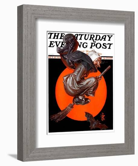 "Witches Night Out," Saturday Evening Post Cover, October 27, 1923-Joseph Christian Leyendecker-Framed Giclee Print