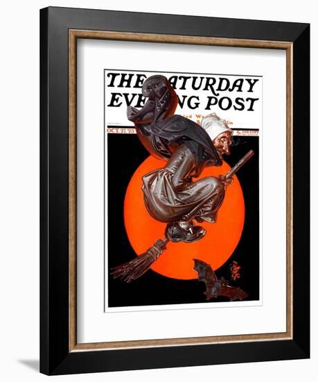 "Witches Night Out," Saturday Evening Post Cover, October 27, 1923-Joseph Christian Leyendecker-Framed Giclee Print