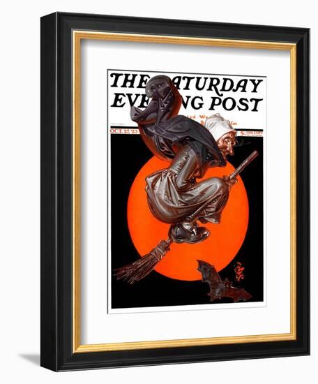 "Witches Night Out," Saturday Evening Post Cover, October 27, 1923-Joseph Christian Leyendecker-Framed Giclee Print