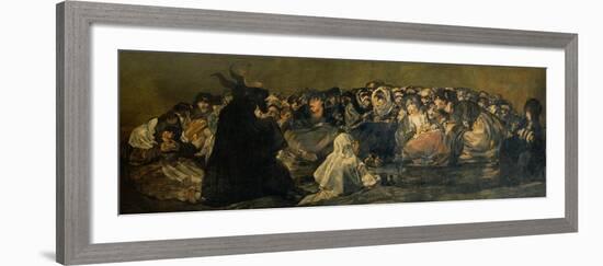 Witches' Sabbath-Francisco de Goya-Framed Giclee Print