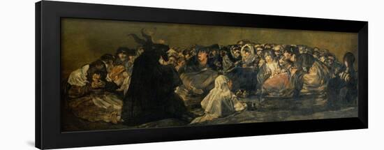 Witches' Sabbath-Francisco de Goya-Framed Giclee Print