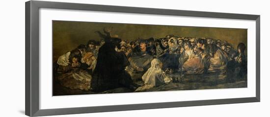 Witches' Sabbath-Francisco de Goya-Framed Giclee Print