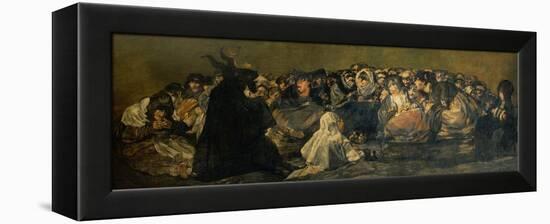 Witches' Sabbath-Francisco de Goya-Framed Premier Image Canvas