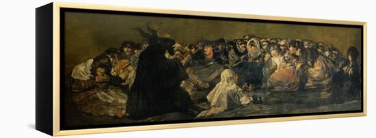 Witches' Sabbath-Francisco de Goya-Framed Premier Image Canvas