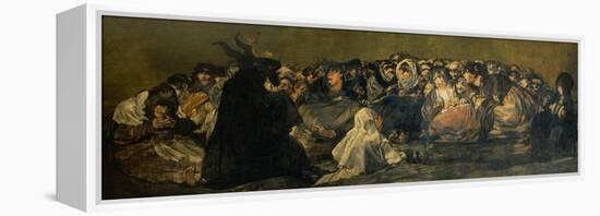 Witches' Sabbath-Francisco de Goya-Framed Premier Image Canvas