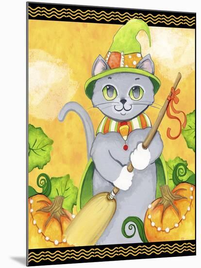 Witchy Cat-Valarie Wade-Mounted Giclee Print