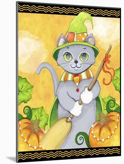 Witchy Cat-Valarie Wade-Mounted Premium Giclee Print