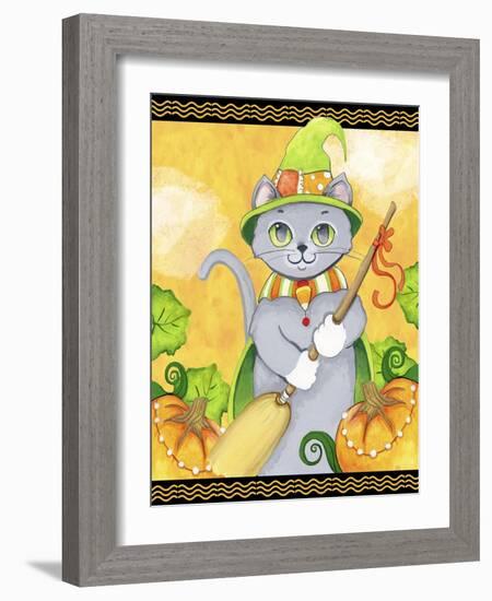 Witchy Cat-Valarie Wade-Framed Giclee Print