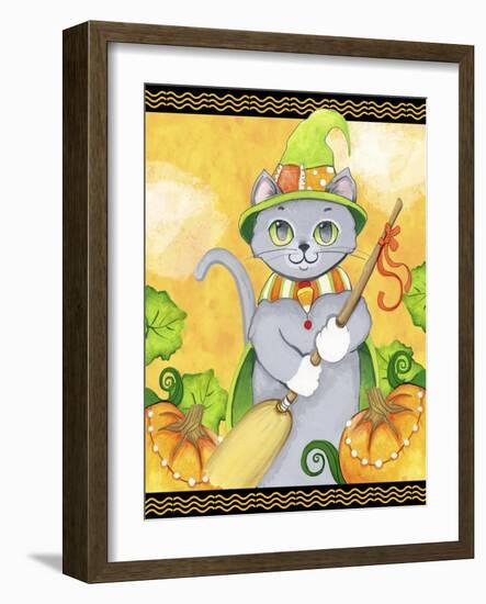 Witchy Cat-Valarie Wade-Framed Giclee Print