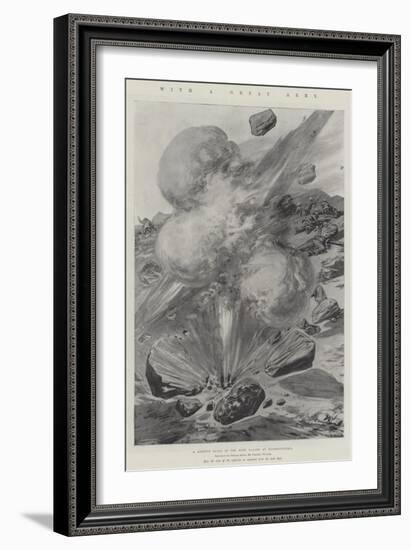 With a Great Army-Frederic Villiers-Framed Giclee Print