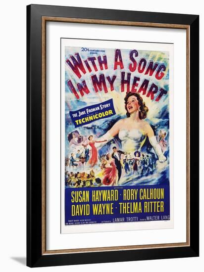 With a Song in My Heart-null-Framed Art Print