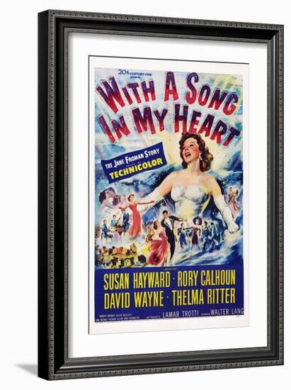 With a Song in My Heart-null-Framed Art Print