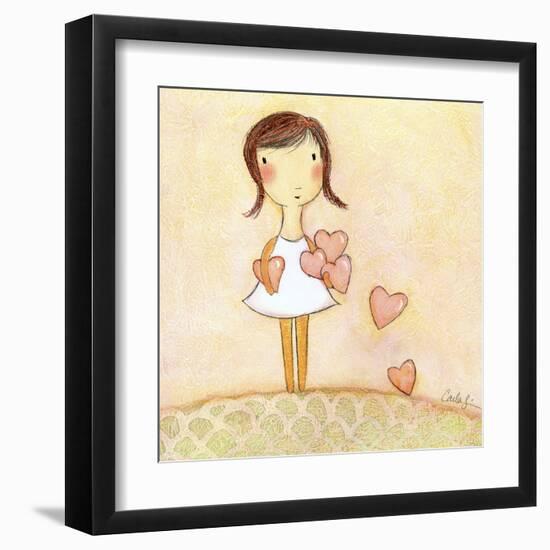 With All My Hearts-Carla Sonheim-Framed Art Print