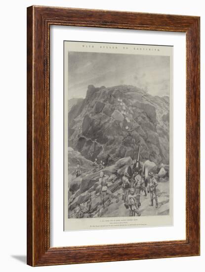 With Buller to Ladysmith-Richard Caton Woodville II-Framed Giclee Print