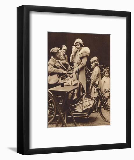 'With Disabled Ex-Servicemen', c1936, (1937)-Unknown-Framed Photographic Print