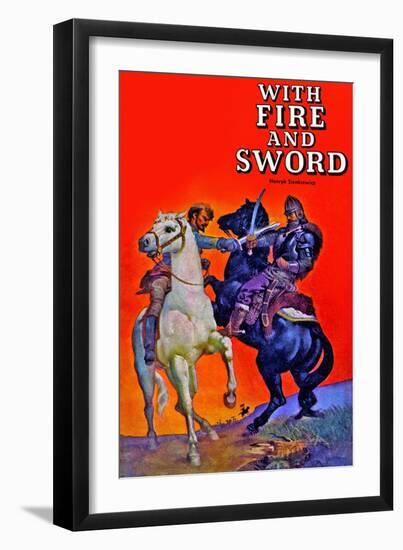 With Fire And Sword-null-Framed Art Print