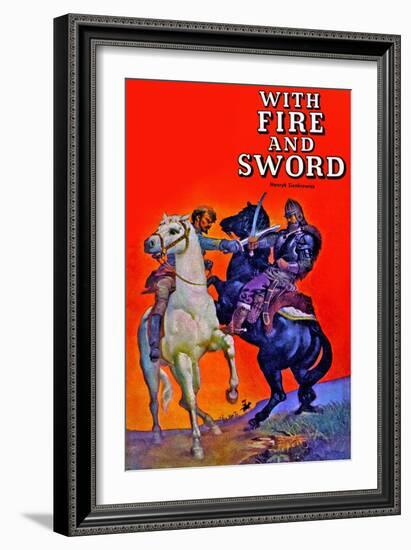 With Fire And Sword-null-Framed Art Print