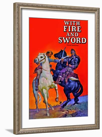 With Fire And Sword-null-Framed Art Print