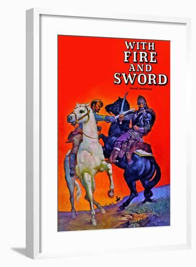 With Fire And Sword-null-Framed Art Print