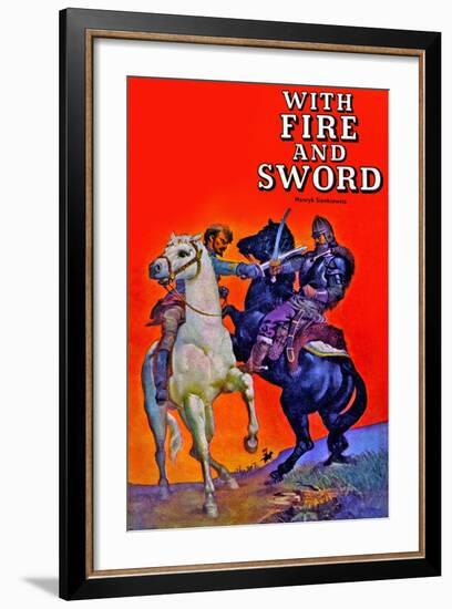 With Fire And Sword-null-Framed Art Print